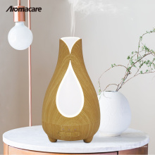 2018 Invenciones Top 100 Amazon Wood Difusor Humidificateur Máquina de Nebulización 150 ml Difusor de Aroma Humidificador de la Lámpara de Sal